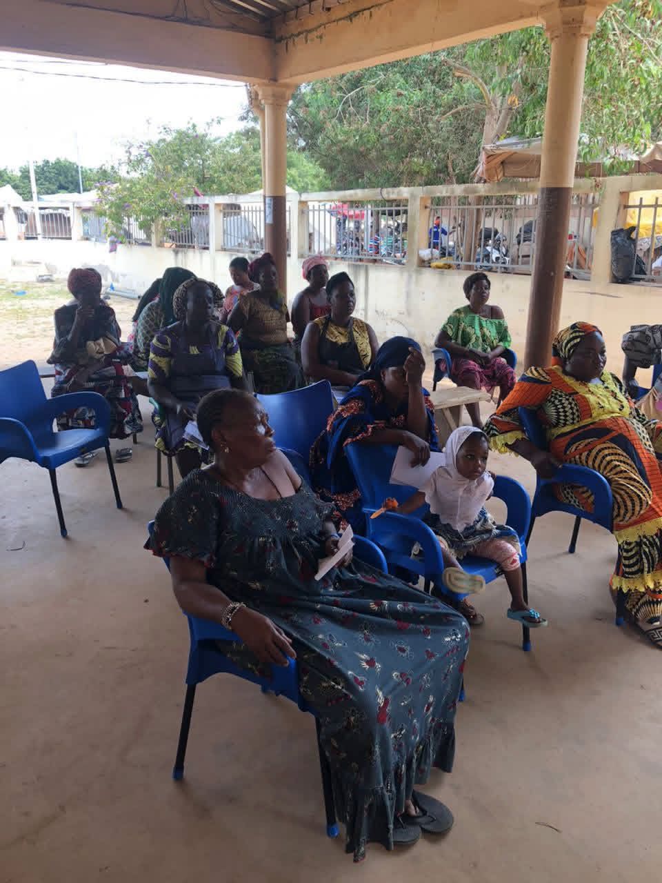 Sensibilisation au marché de Bè Klikamé 🧺